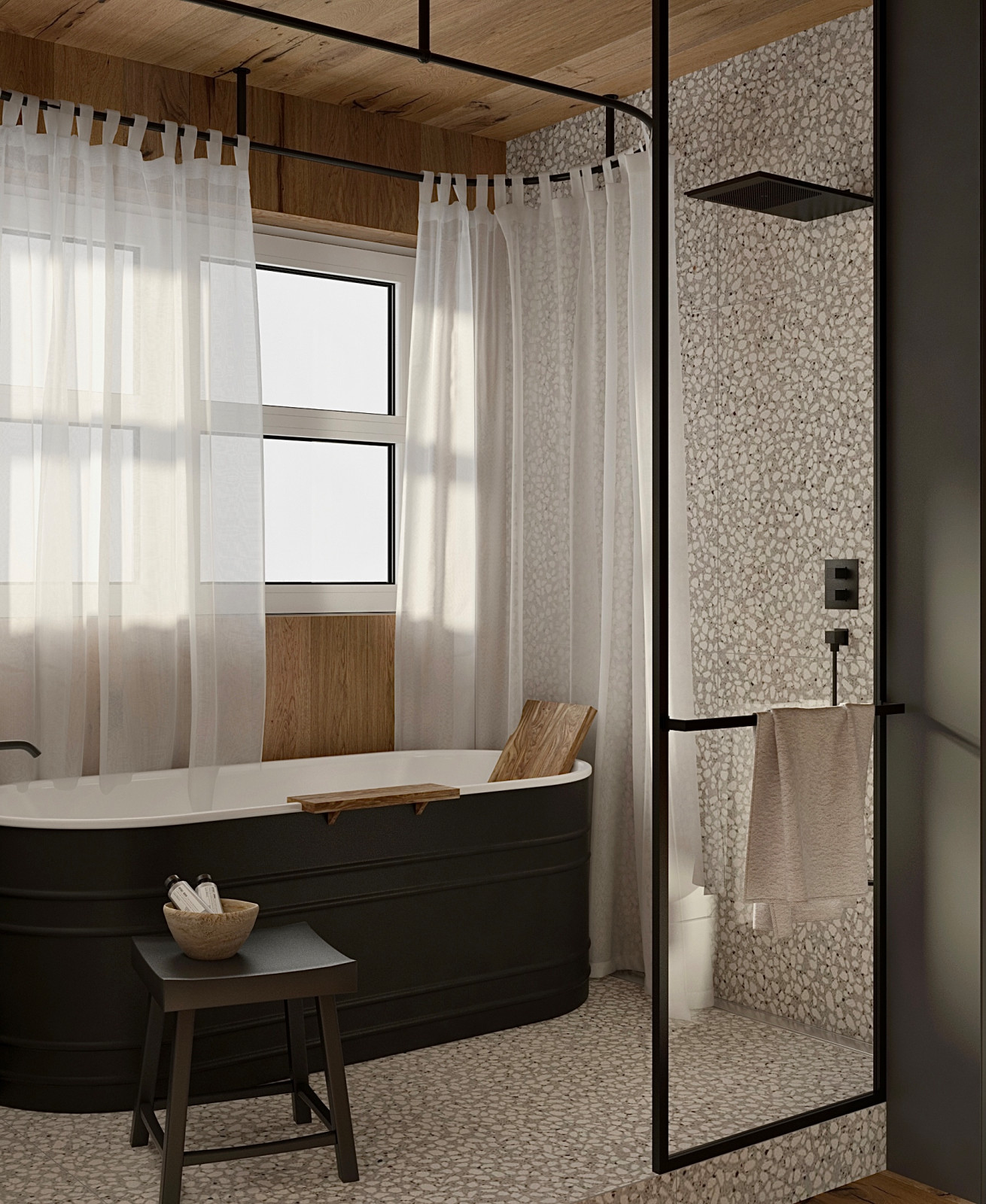 Дизайн загородного дома в Санкт-Петербурге.