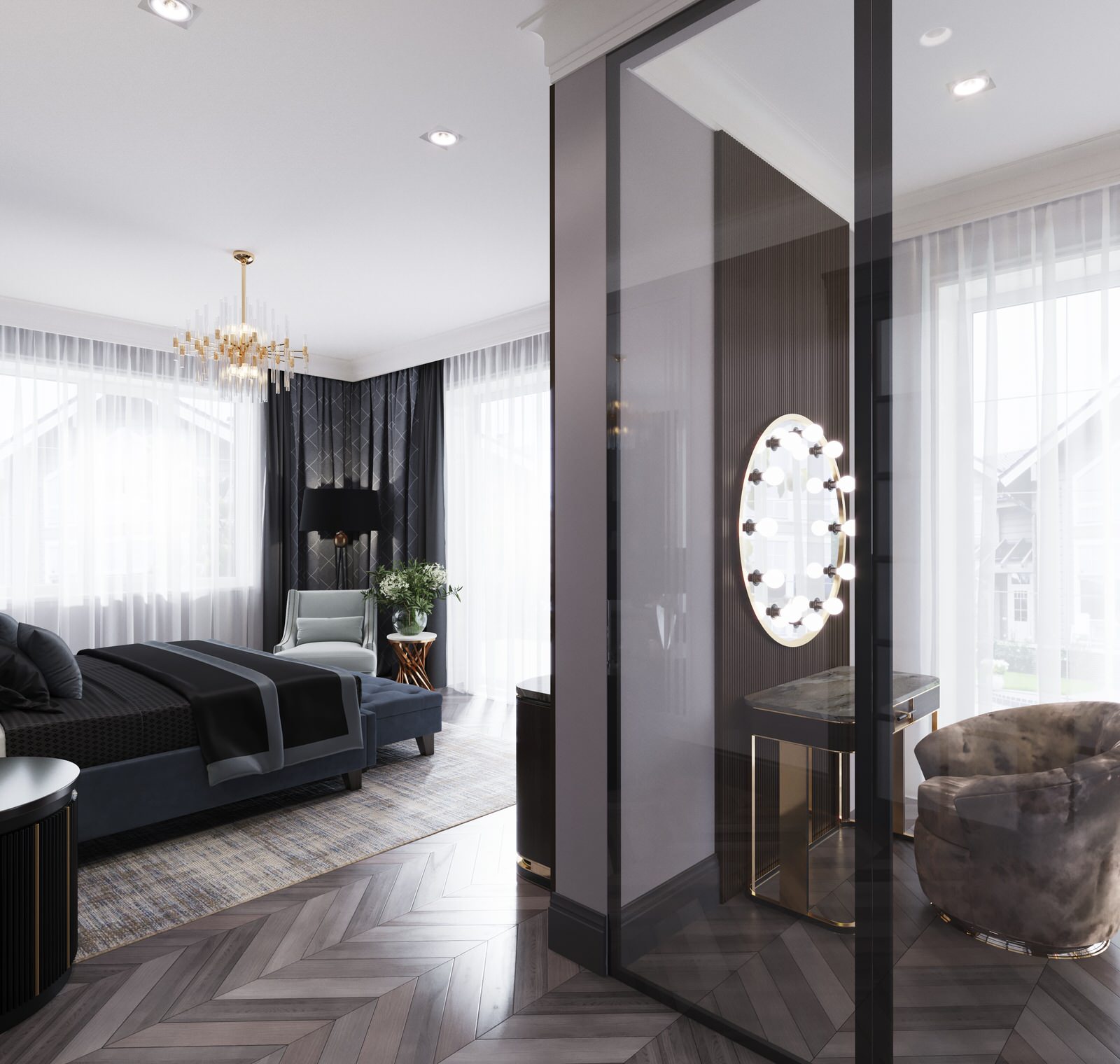 Дом в стиле современная классика