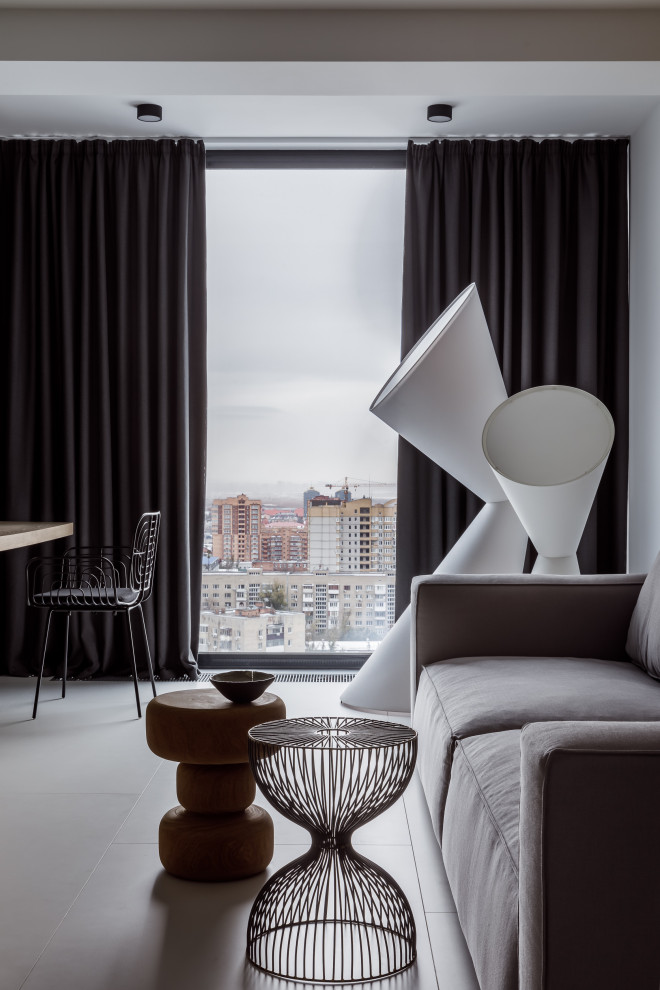 Houzz тур: Из «однушки» в «двушку» — квартира с видом на город