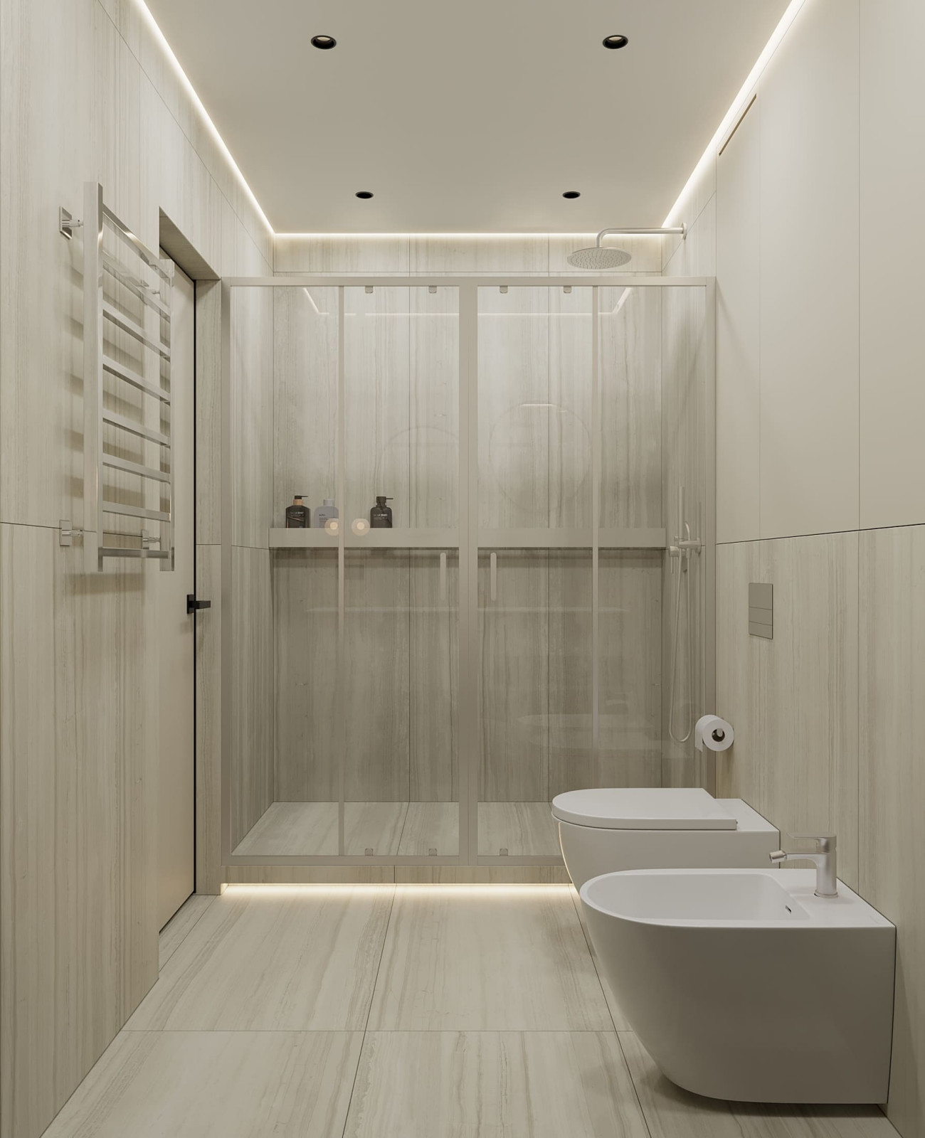 Дизайн-проект пентхауса для молодой пары