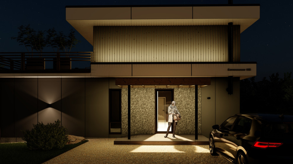 Реконструкция каркасного дома в г. Казань