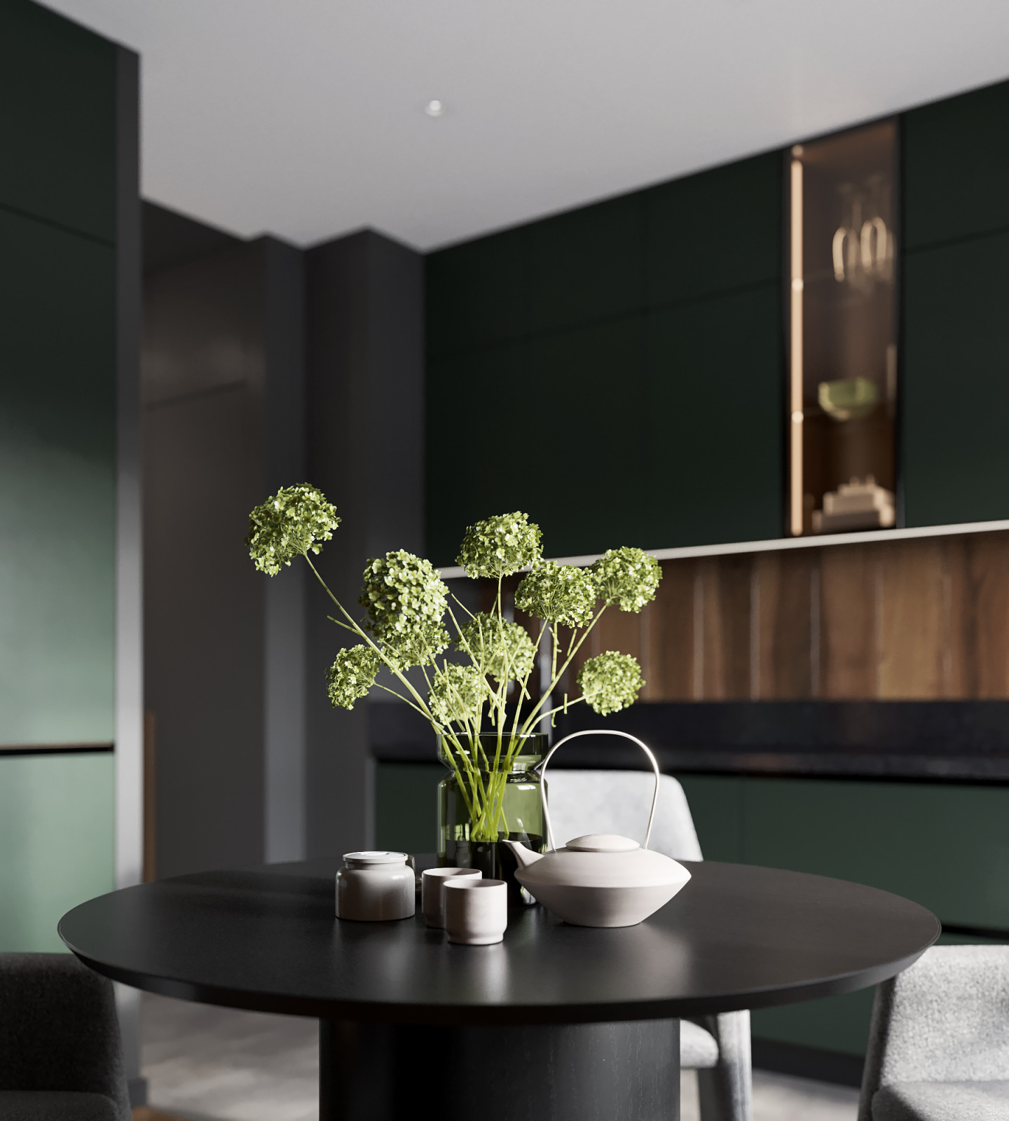 Уютный черный