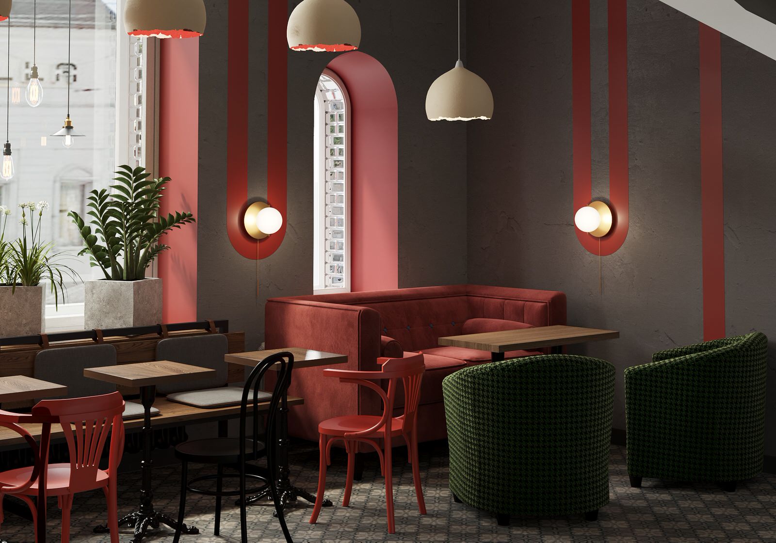 Дизайн-проект кофейни часть 2