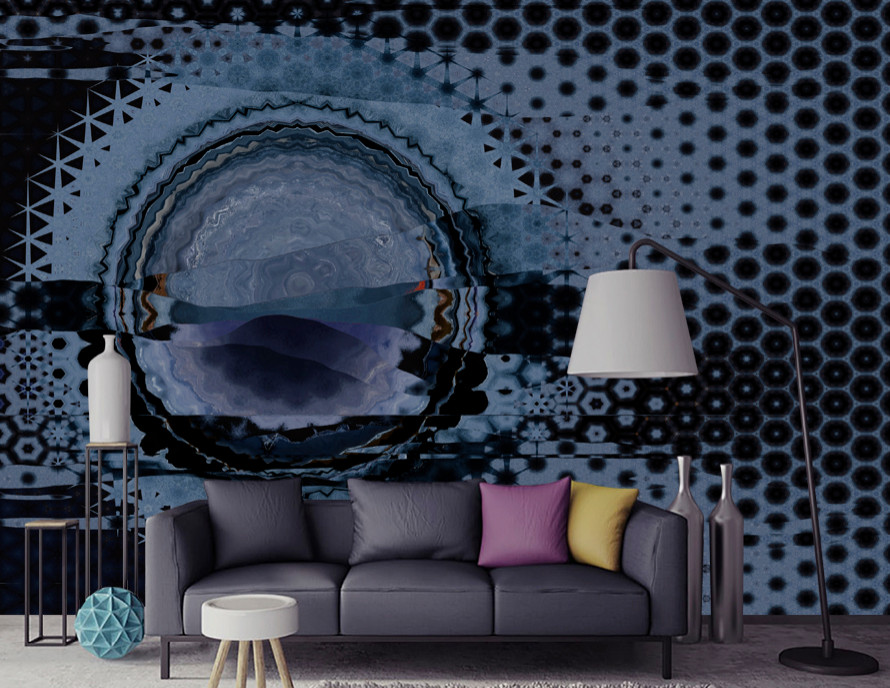 Принты обоев и стеновых панно