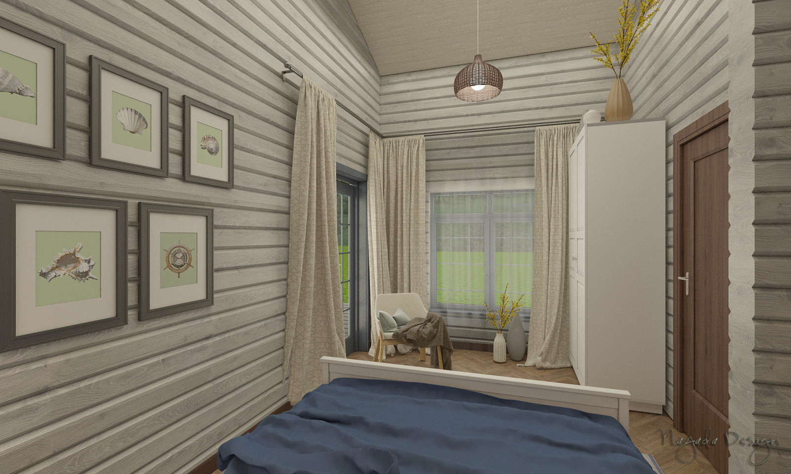 Баня из  клееного бруса в пос. Заповедник