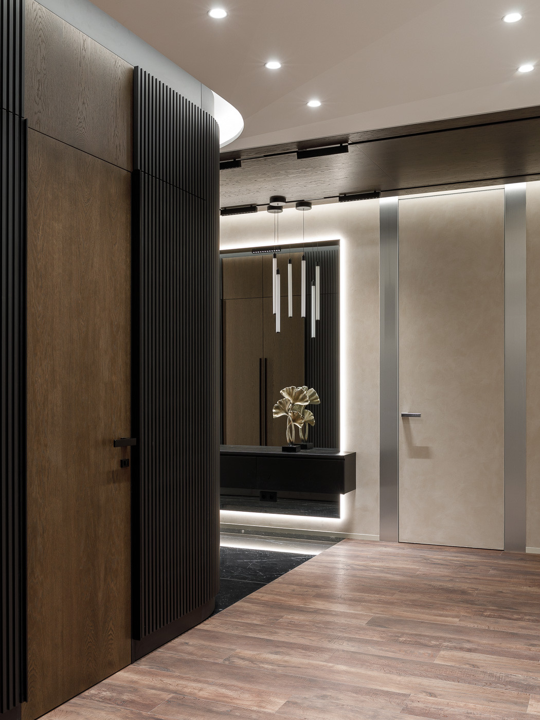 Реализованная квартира в современной стиле на 4-ой Советской - 166 м2