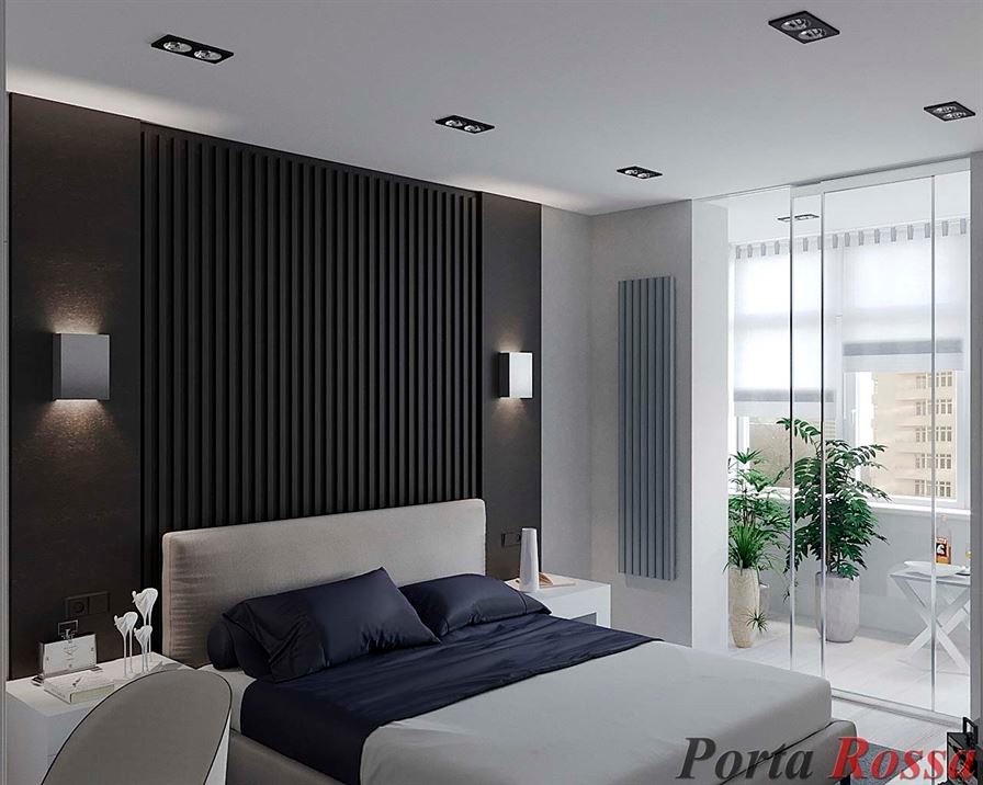 Apartment design in Loft style (64 sq.m)