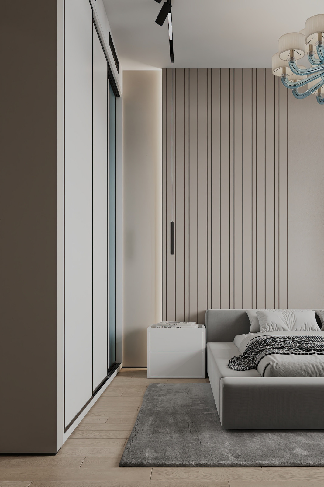 Дизайн и ремонт квартиры в ЖК Шуваловский Prima - Чёрно-белая магия