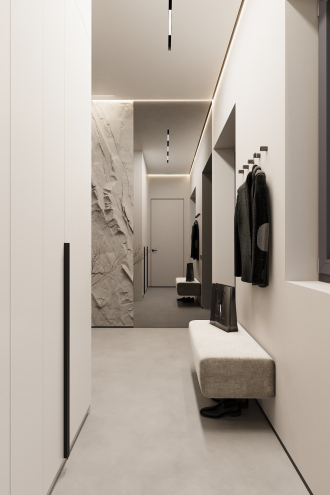 №5 Дизайн-проект кухня-гостиная-прихожая