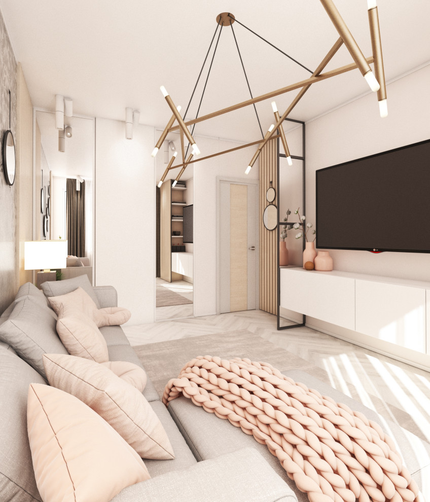 Обложка проекта: Гостиная для сестер, жк Джаз