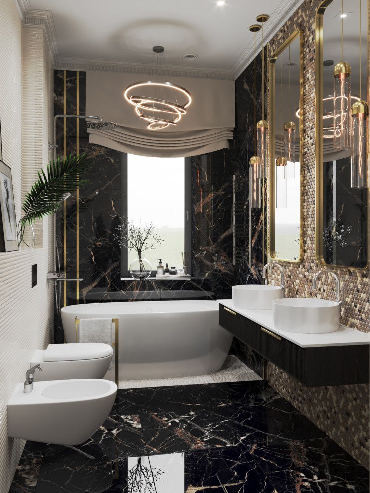 санузел в частном доме у моря