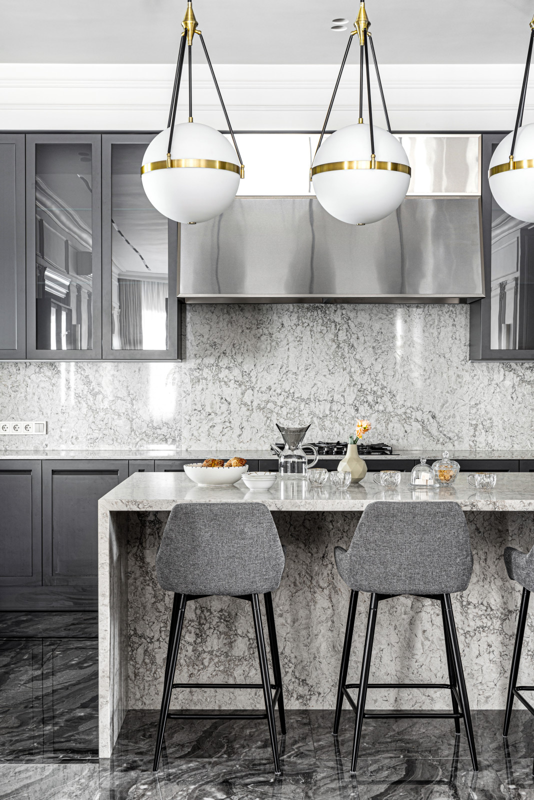 Интерьер дома в поселке премиум класса "Медисон парк".