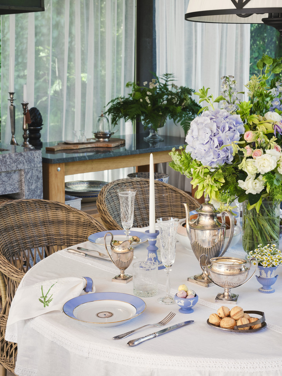 Обложка проекта: Сервировка «Чаепитие в русском стиле»