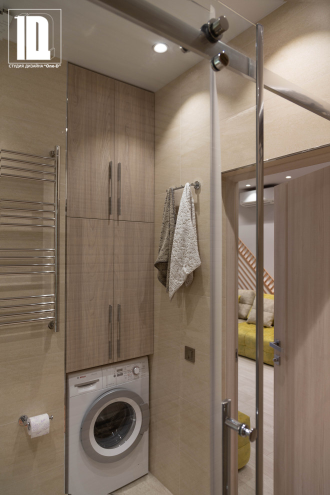 Дизайн-проект "Южное солнце" квартиры в ЖК Посейдон город Сочи 36 м2