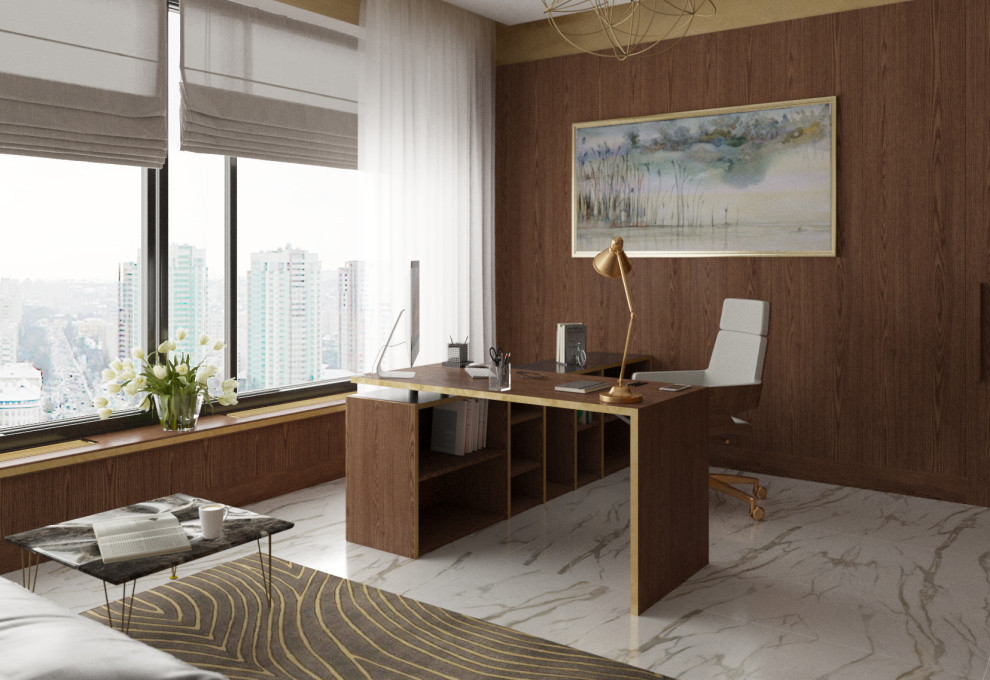 Обложка проекта: Рабочий кабинет  в бизнес центре