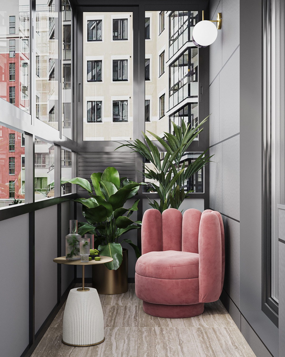 The rosebud. Дизайн-проект квартиры в ЖК "Skandi Klubb"