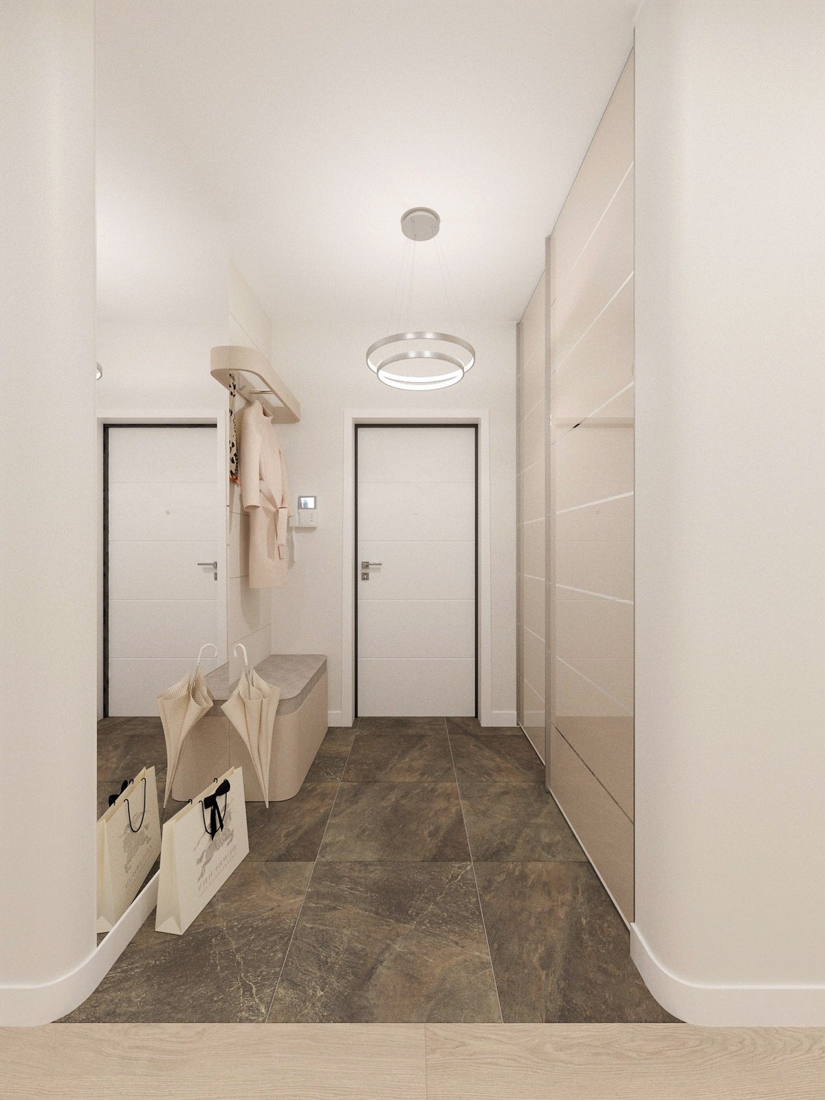 Трехкомнатная квартира.