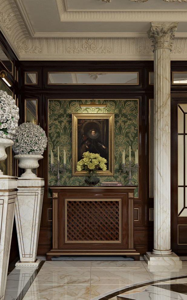 Холл в классическом стиле