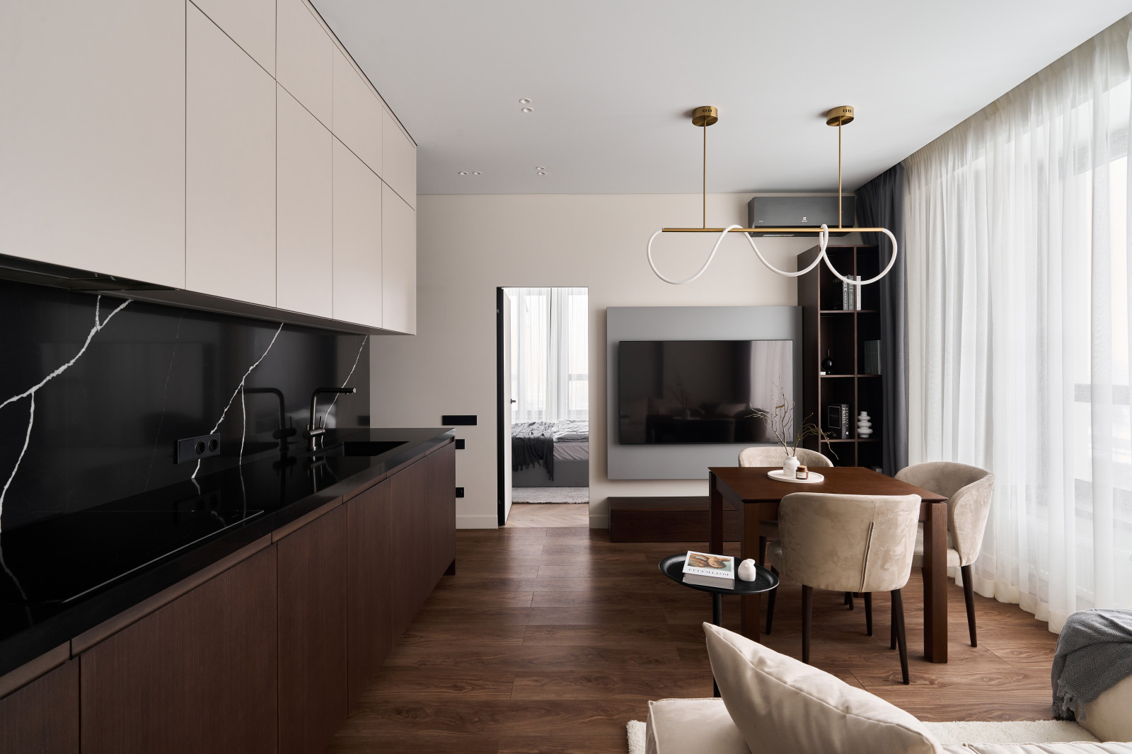 Евро 3к квартира в ЖК «Match Point»