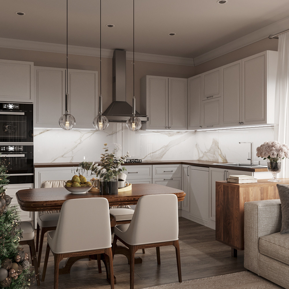 Кухня-гостиная, г.Новороссийск