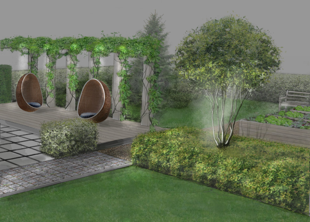 Проект частного сада