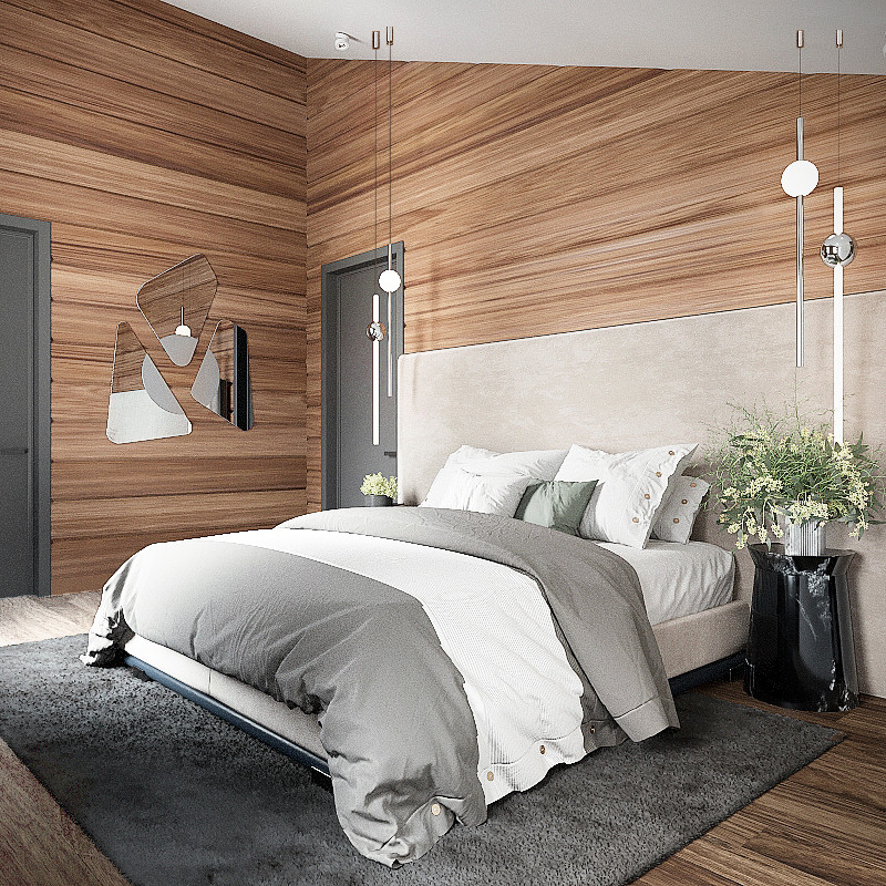 Современный дом в стиле минимализм