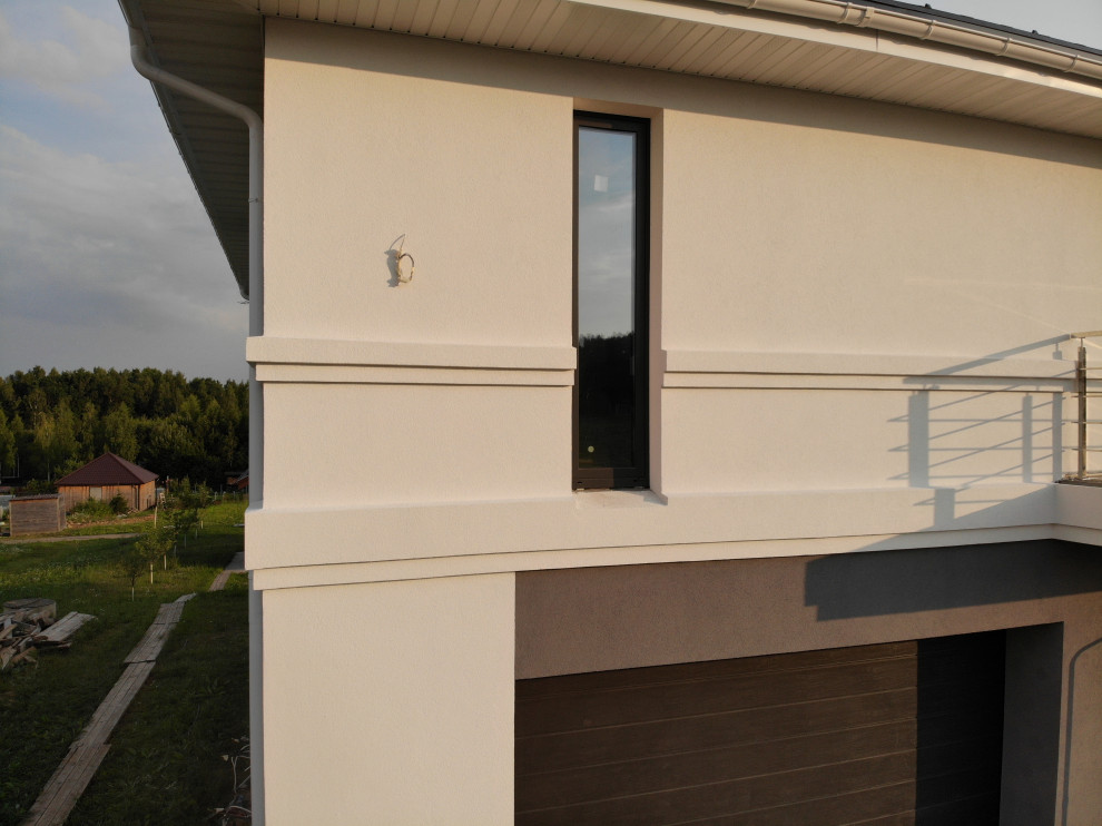 Декоративная штукатурка имитирует фактуру Дерево Visage Ceresit, газобетон и ППС