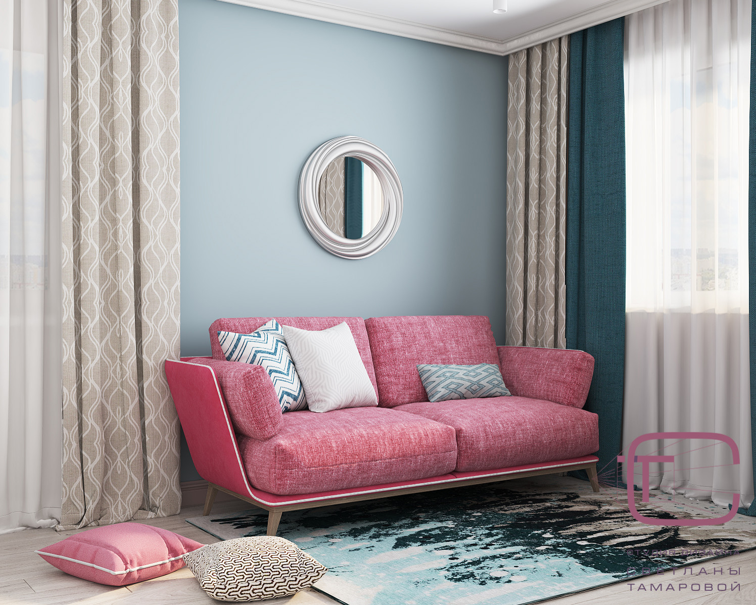 Обложка проекта: Дизайн интерьера квартиры по ул. Циолковского