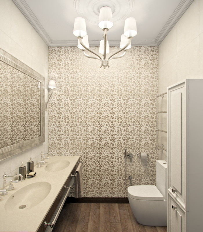 Проект загородного дома в стиле фьюжн.