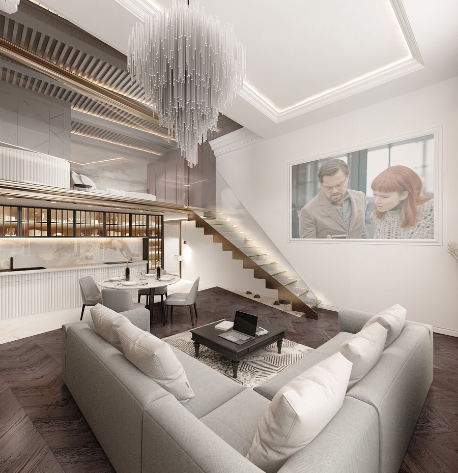 Дизайн проект квартиры ЖК Jazz