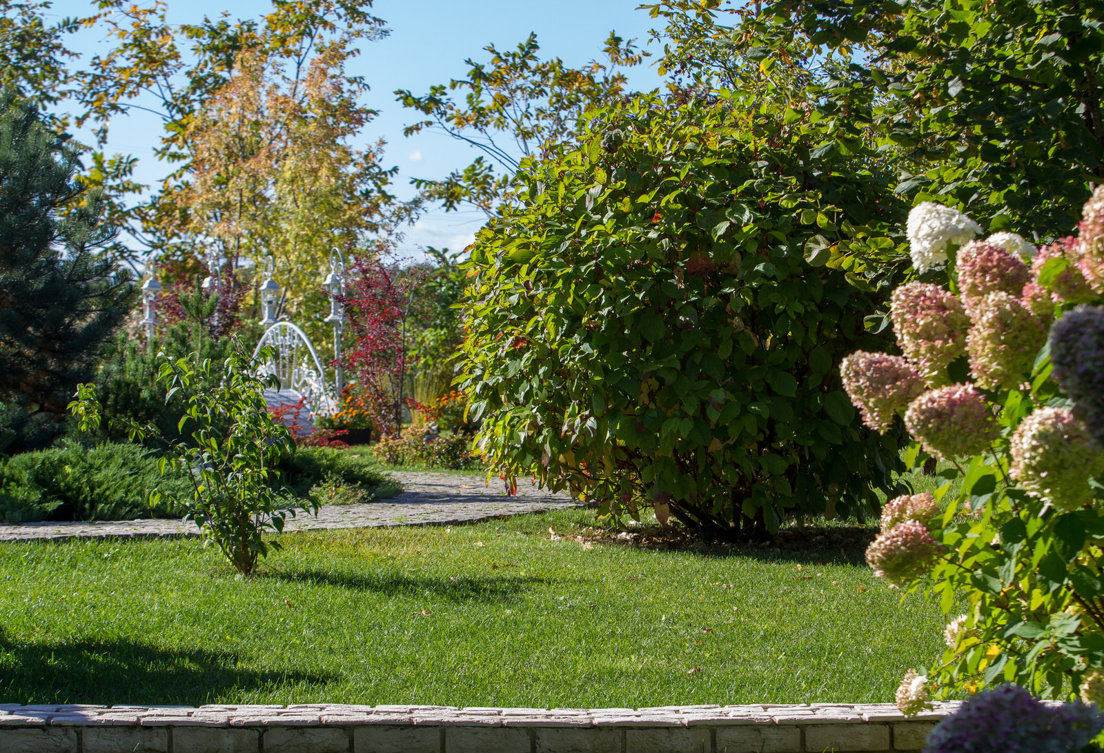 Сад на Пятницком шоссе.  Дизайнер Лариса Юрова
