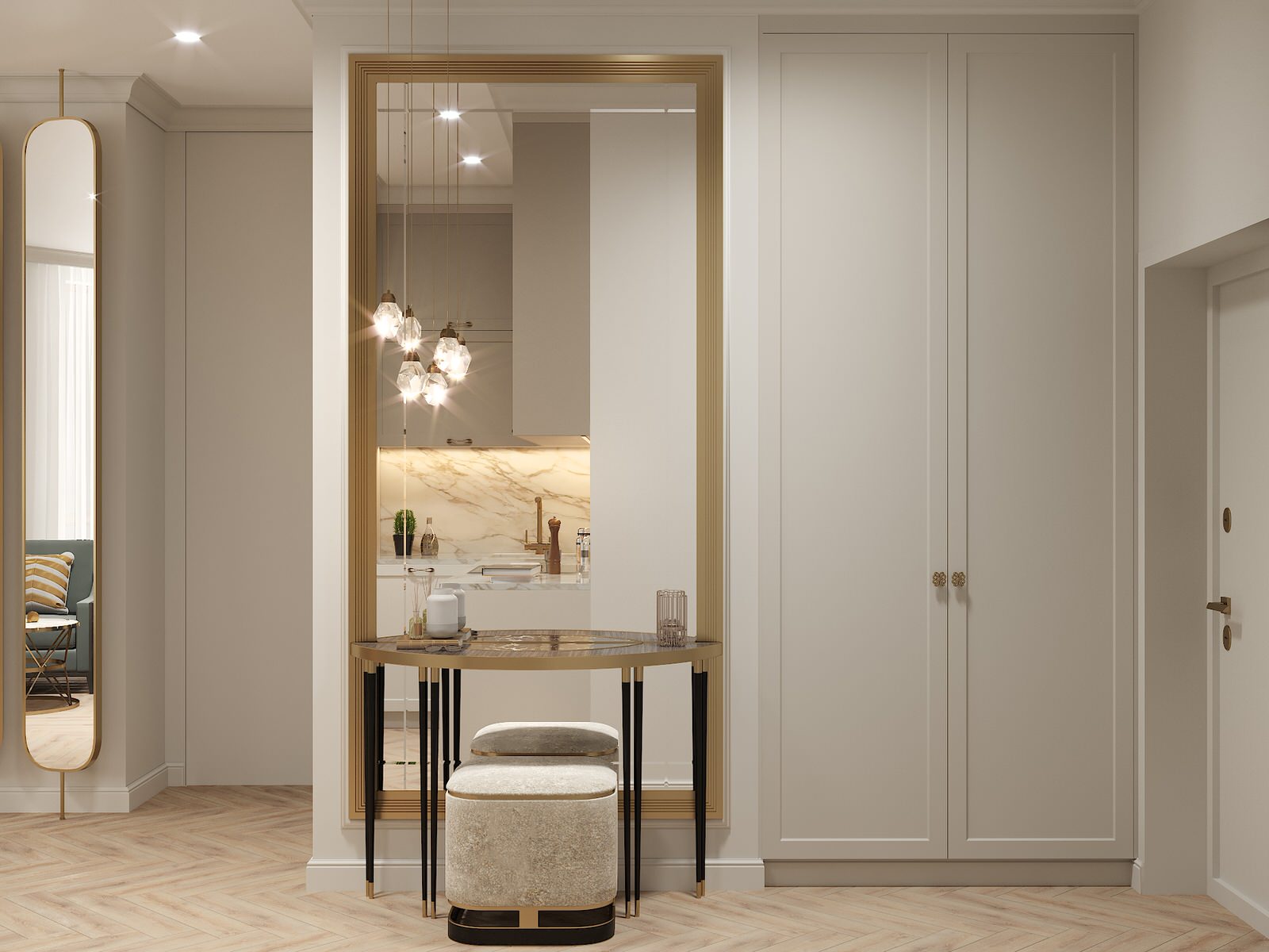 Квартира в современной классике