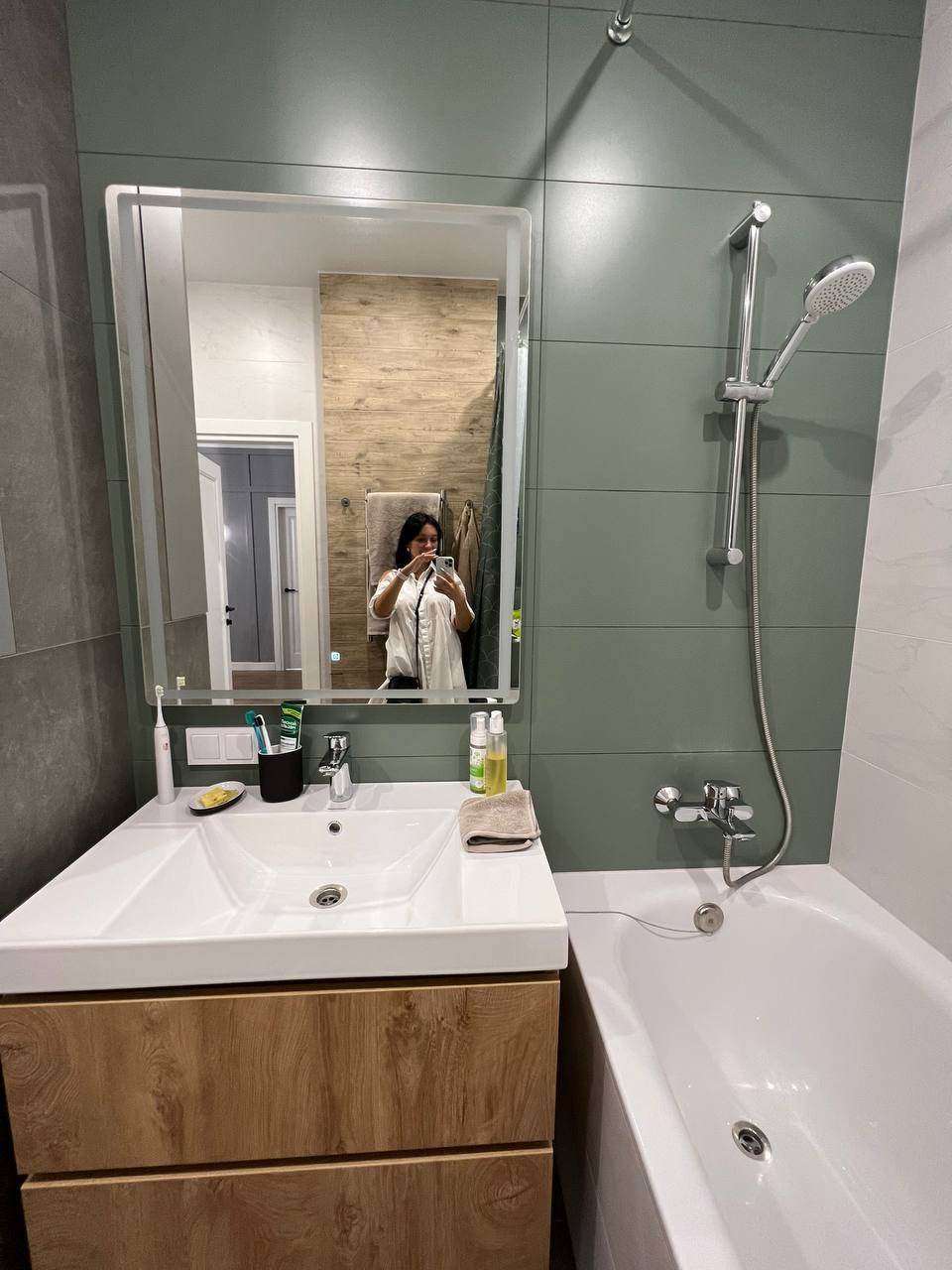 Квартира с цветными акцентами