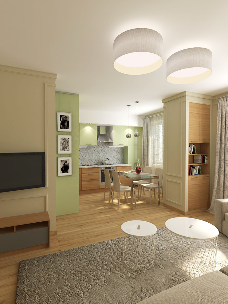 Обложка проекта: Гостиная-студия