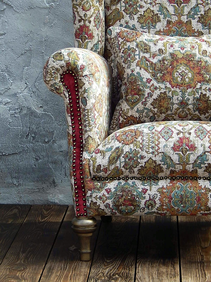 кресло гобелен Америка