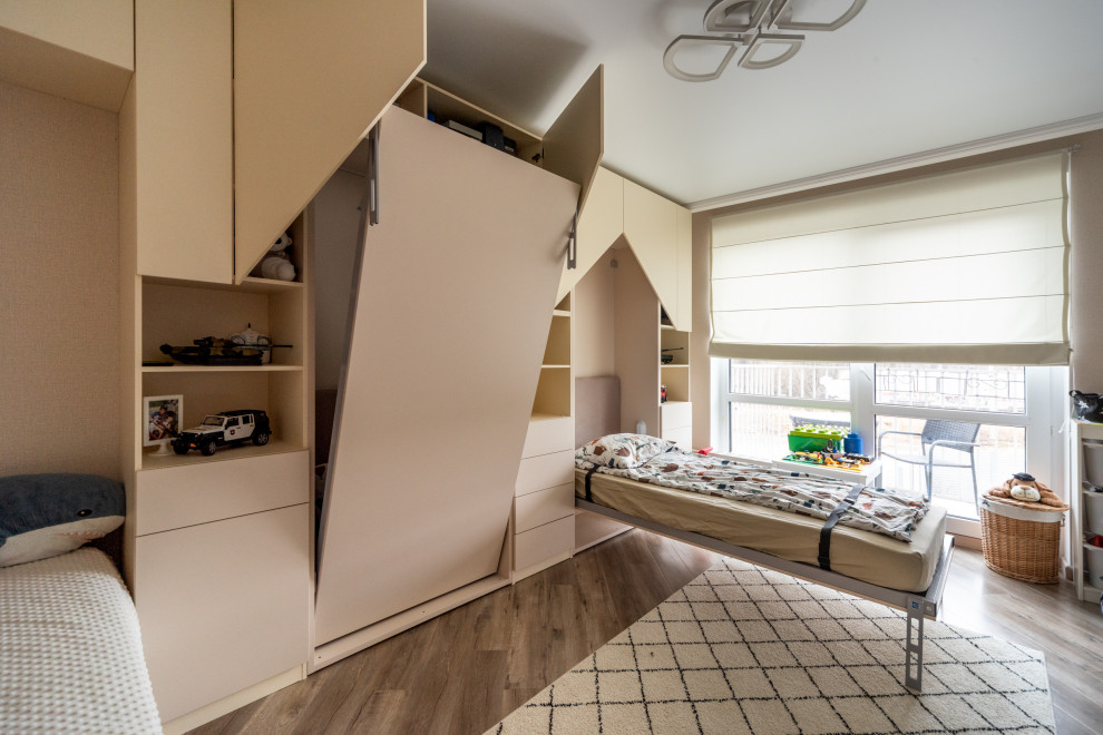 Детская кровать трансформер в виде домика