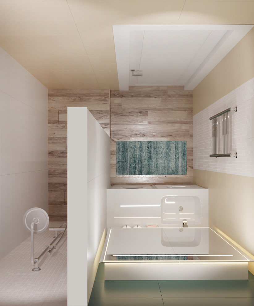 Дизайн проект квартиры 56 м2 в стиле "Средиземноморье"