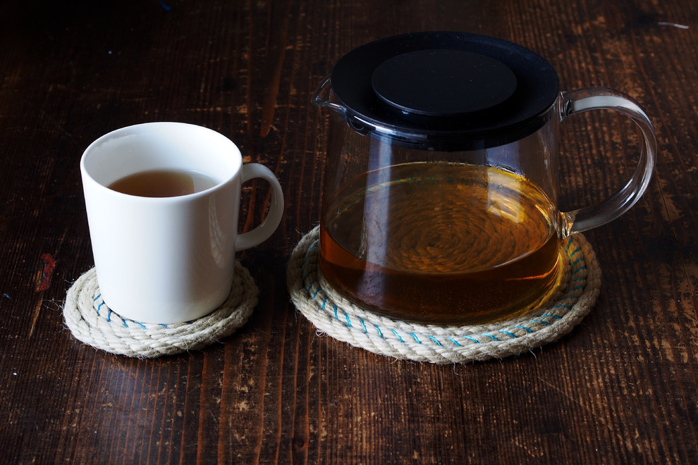 DIY: Как сделать подставку под горячее из сизаля своими руками