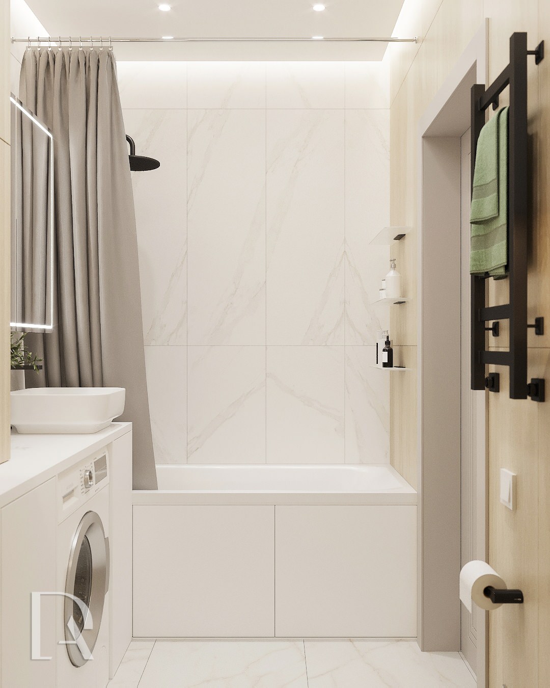 Ванная комната 3,9 м2