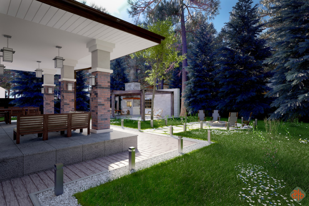 Дом в стиле Райта