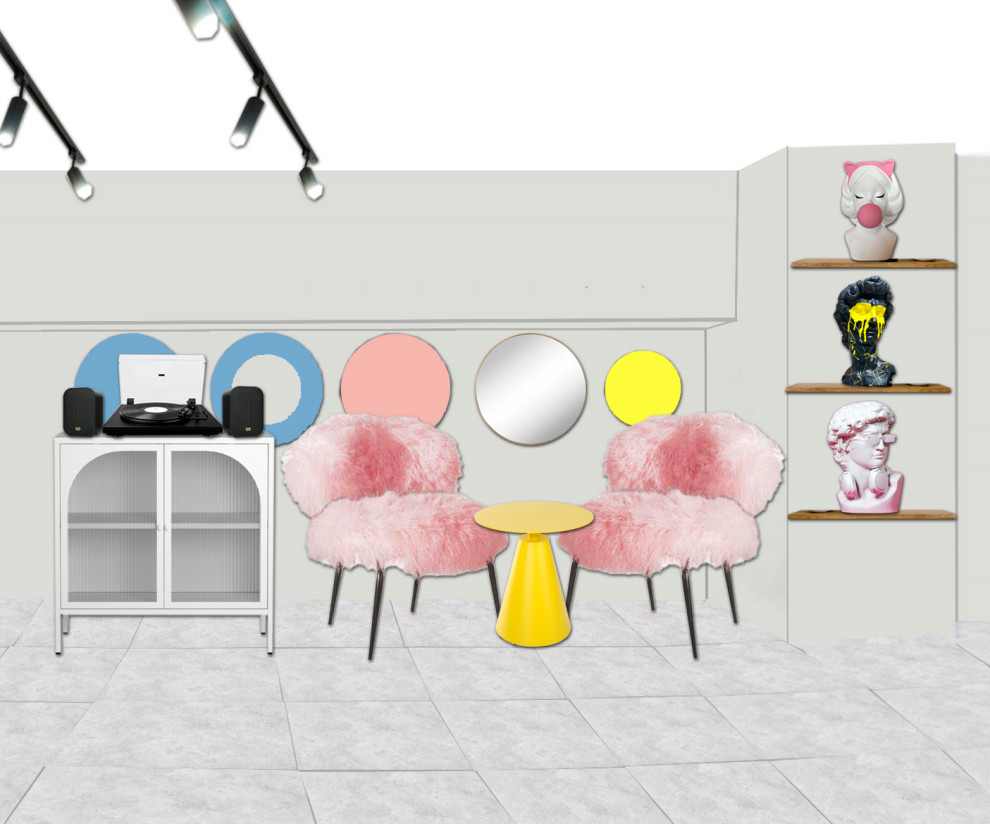 #011 ОП_ Кафе в ярком минимализме