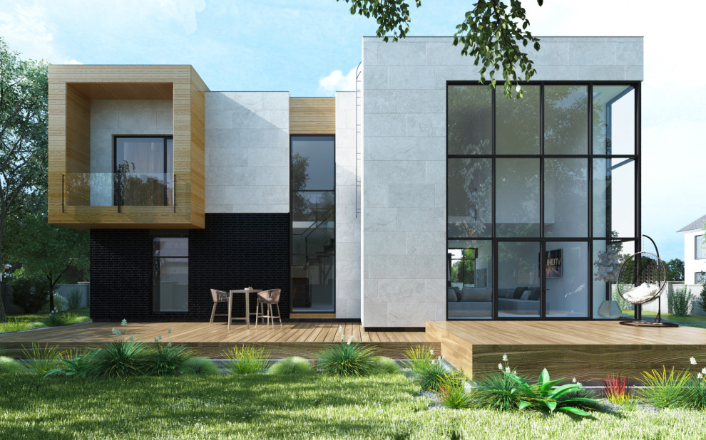 Двухэтажный жилой дом