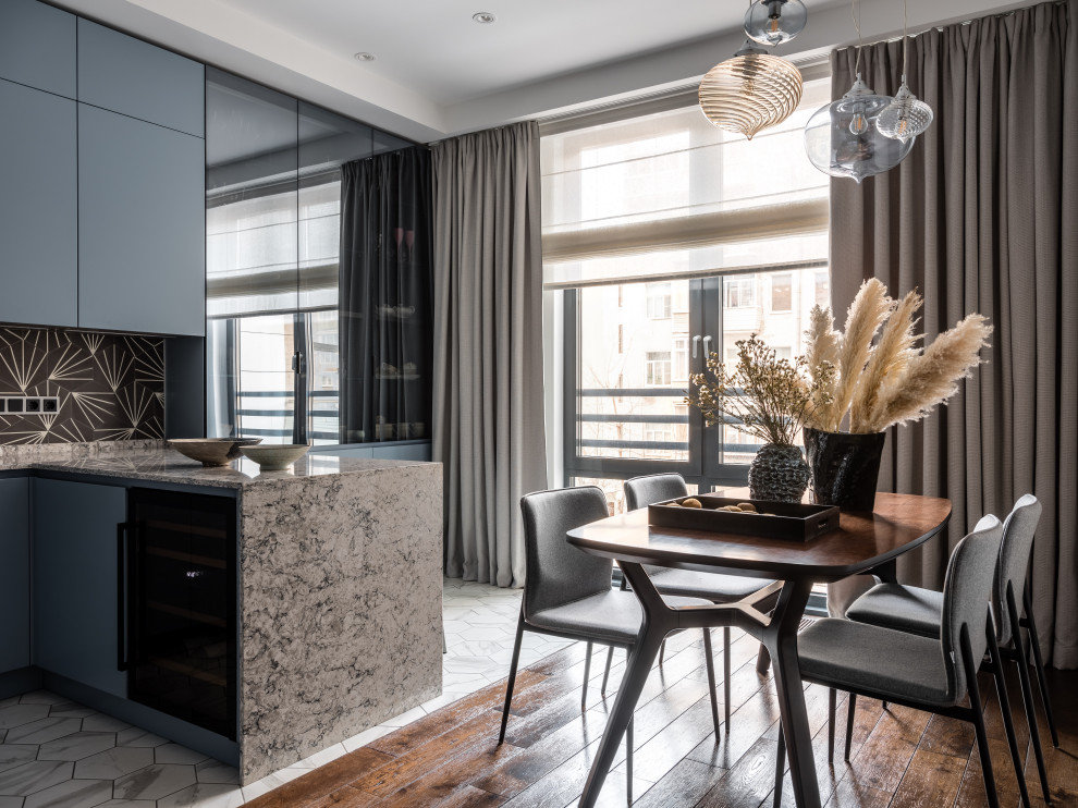 Квартира в современном доме в Казарменном переулке, общей S 117 кв.м.