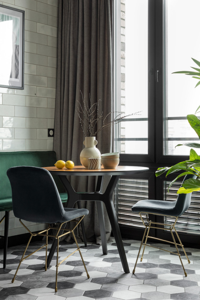 Современный интерьер квартиры-студии