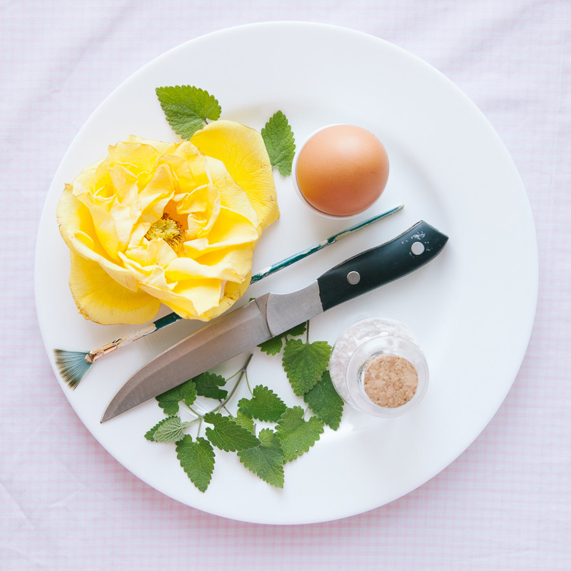 Как правильно: украсить десерт живой розой