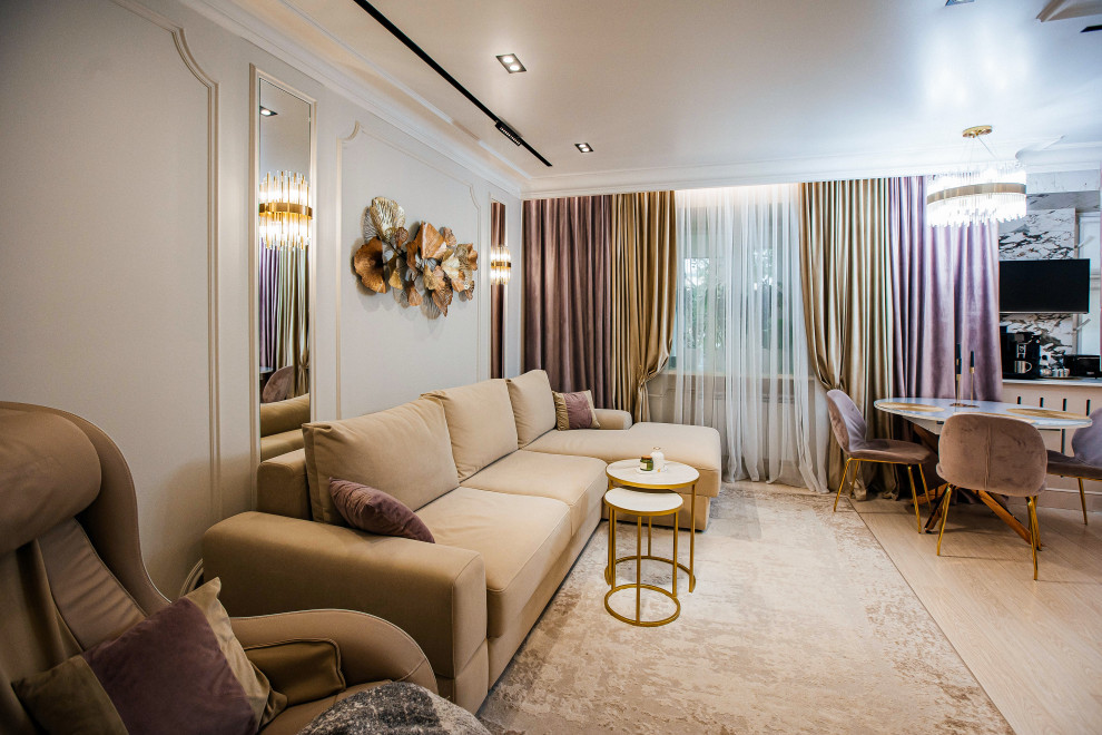 Обложка проекта: Реализация "Умеренный шик на 60 м2"