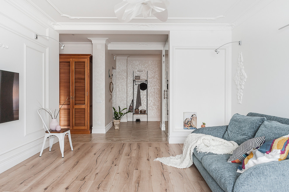 Квартиры в стиле Фьюжн. Реализация.