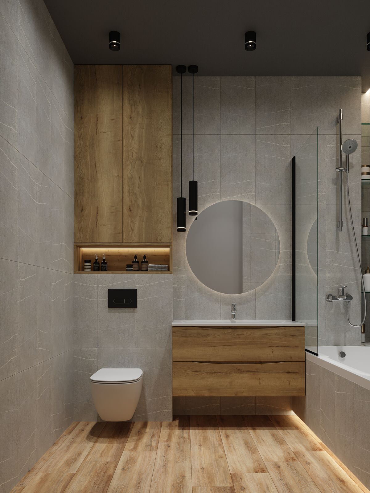 Проект 2х уровневой квартиры