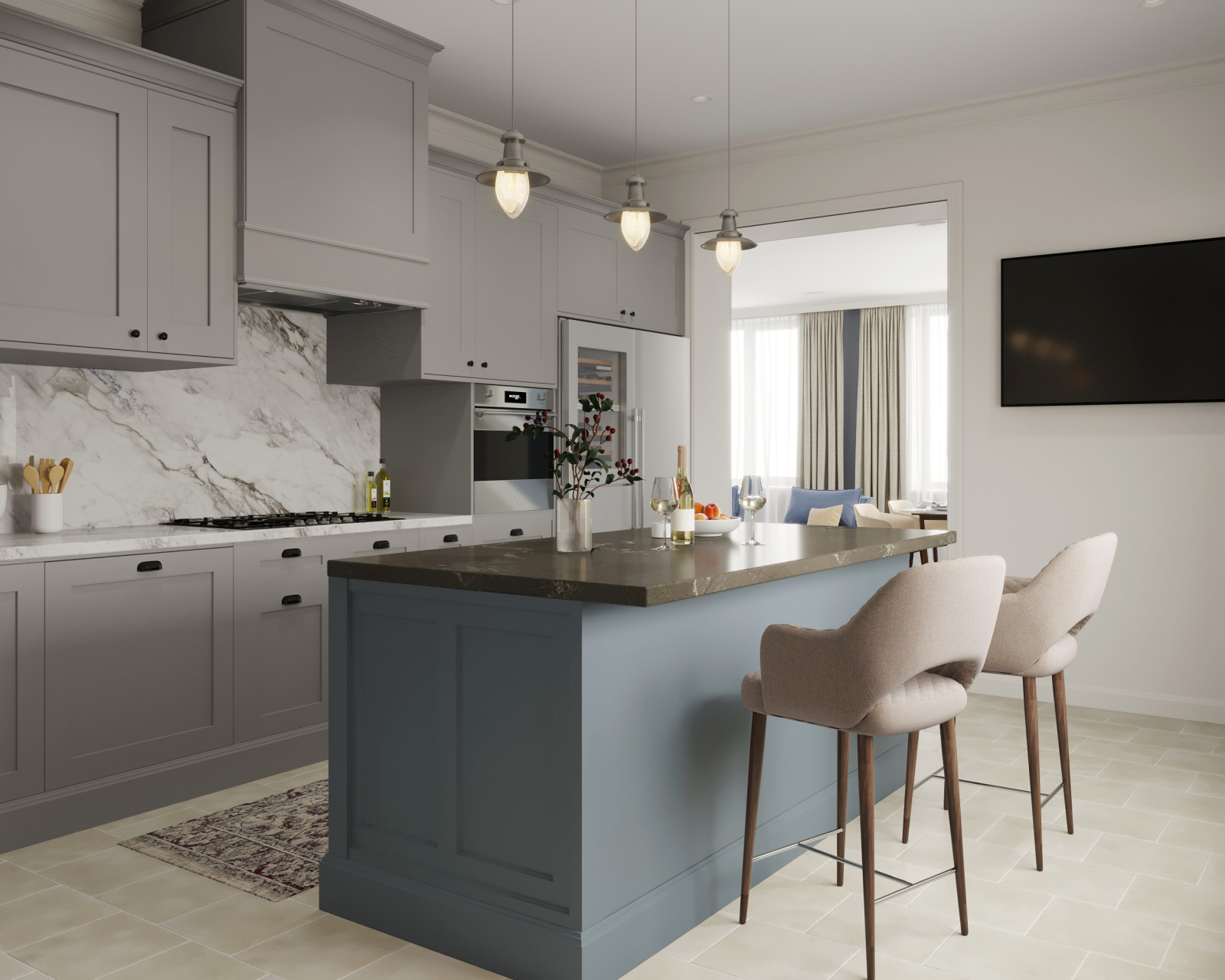 кухня. визуализация