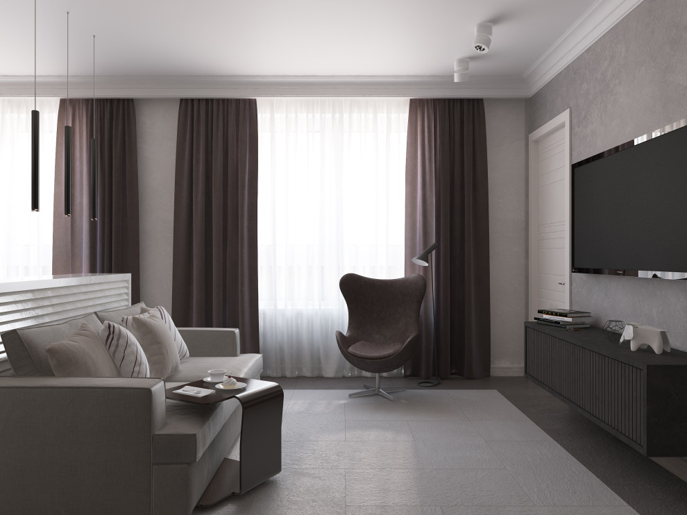 В серых тонах